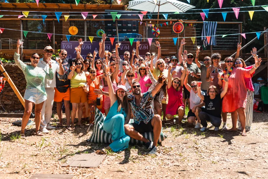 Equipa no Churrasco Familiar TEAM